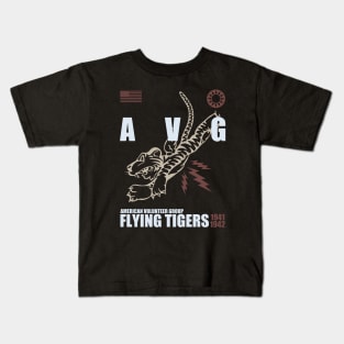 American Volunteer Group - Flying Tigers 1941 Kids T-Shirt